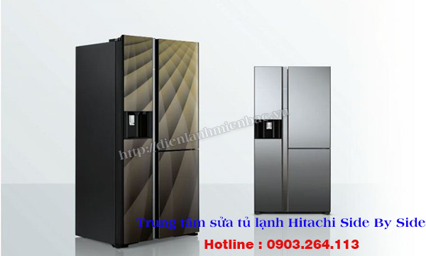 sửa tủ lạnh Hitachi Side By Side